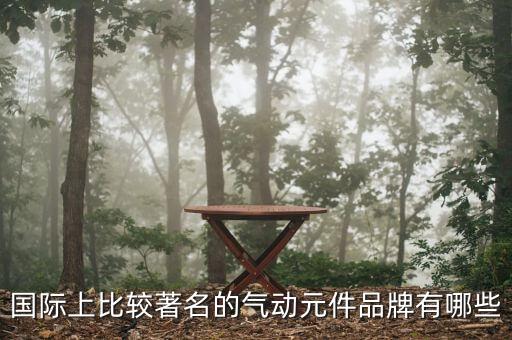 國際上比較著名的氣動元件品牌有哪些