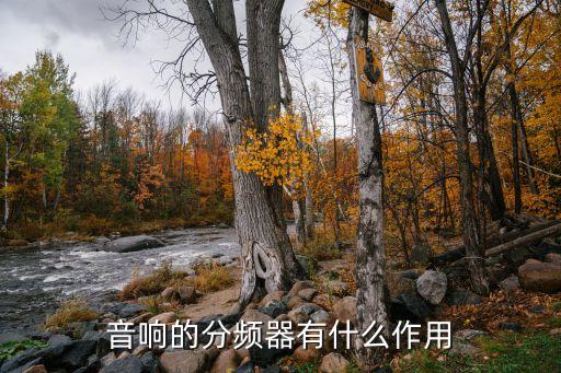 音響的分頻器有什么作用