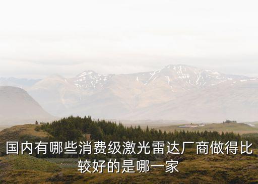 國(guó)內(nèi)有哪些消費(fèi)級(jí)激光雷達(dá)廠商做得比較好的是哪一家
