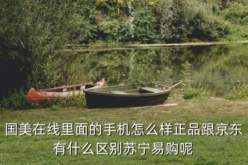 國美在線里面的手機怎么樣正品跟京東有什么區(qū)別蘇寧易購呢