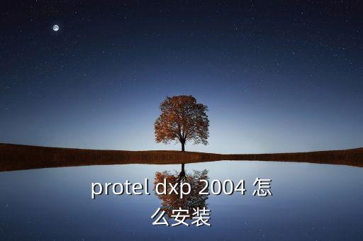 dxp2004，怎樣升級proteldxp2004