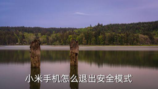 小米手機(jī)安全模式怎么退出，怎么消除小米手機(jī)的安全模式