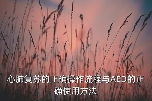 除顫儀的使用方法,aed除顫儀怎么用?注意事項11