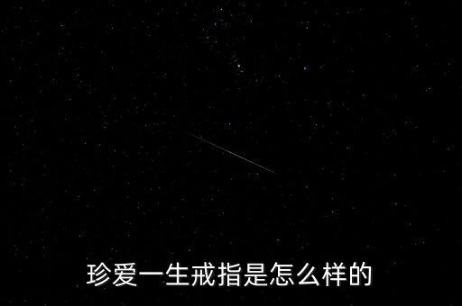 vsdn，珍愛(ài)一生戒指是怎么樣的