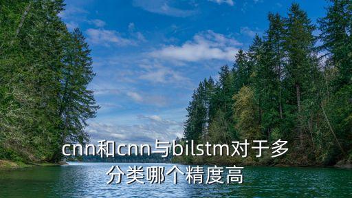 cnn和cnn與bilstm對(duì)于多分類哪個(gè)精度高