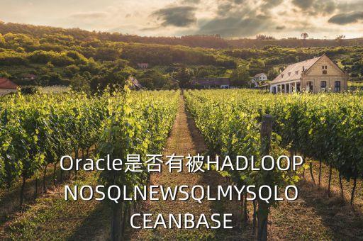Oracle是否有被HADLOOPNOSQLNEWSQLMYSQLOCEANBASE