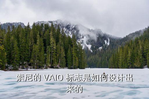 索尼的 VAIO 標志是如何設計出來的