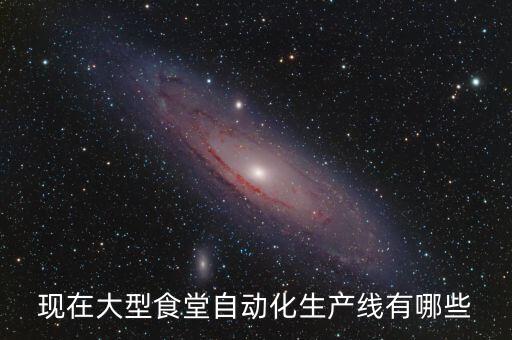 現(xiàn)在大型食堂自動(dòng)化生產(chǎn)線有哪些