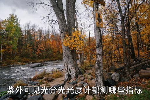 紫外可見光分光光度計都測哪些指標(biāo)