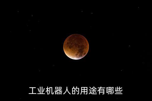 工業(yè)機器人的用途有哪些