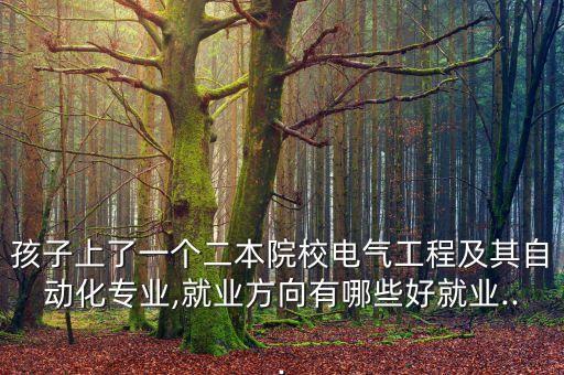 生學(xué)電氣自動(dòng)化專業(yè),電氣自動(dòng)化技術(shù)專業(yè)是一個(gè)什么?
