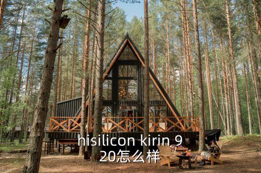 hisilicon kirin 920怎么樣