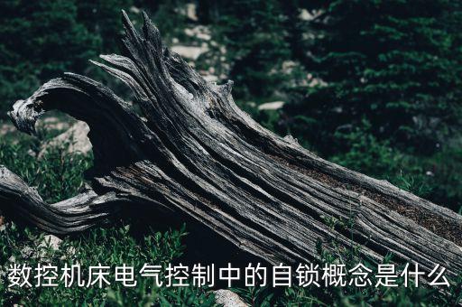 數(shù)控機(jī)床電氣控制中的自鎖概念是什么