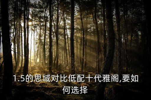雅閣和思域哪個好,買思域還是雅閣好?看這里!