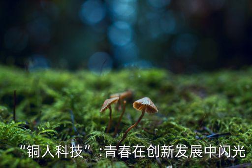 “銅人科技”:青春在創(chuàng)新發(fā)展中閃光
