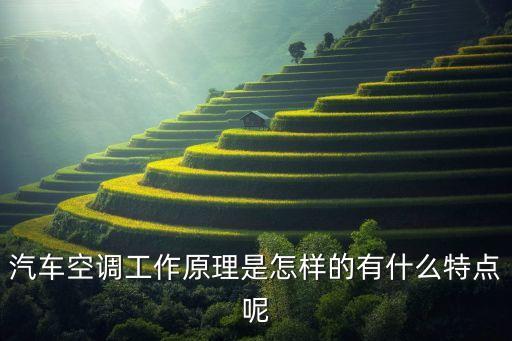 汽車空調(diào)工作原理是怎樣的有什么特點(diǎn)呢