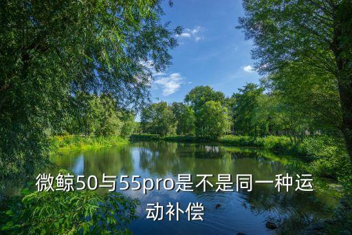 微鯨50與55pro是不是同一種運(yùn)動(dòng)補(bǔ)償