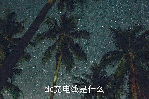 dc充電線是什么