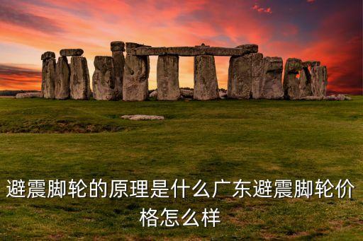 避震腳輪的原理是什么廣東避震腳輪價格怎么樣