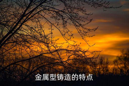 金屬型鑄造的特點(diǎn)