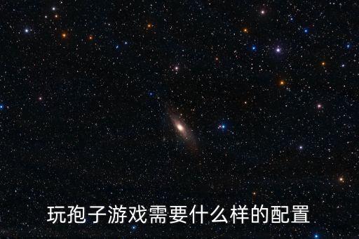 玩孢子游戲需要什么樣的配置