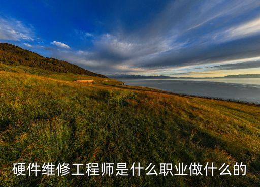 硬件維修工程師是什么職業(yè)做什么的
