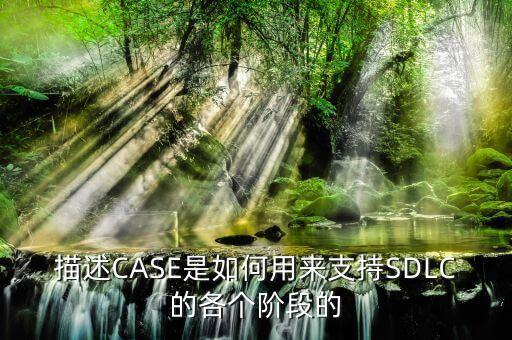 描述CASE是如何用來支持SDLC的各個階段的