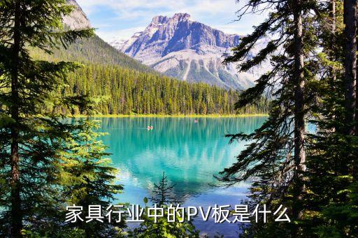 家具行業(yè)中的PV板是什么