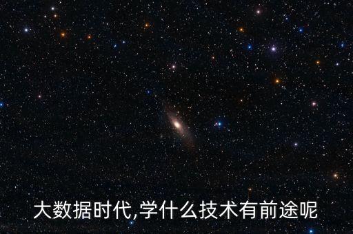 大數(shù)據(jù)時(shí)代,學(xué)什么技術(shù)有前途呢