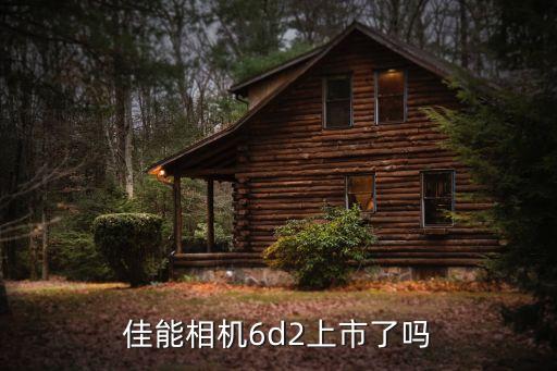 佳能相機6d2上市了嗎