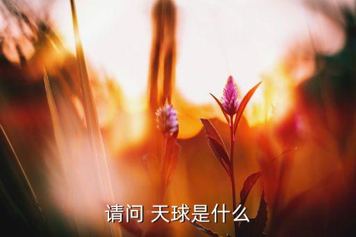 天球，請(qǐng)問(wèn) 天球是什么
