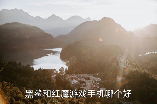 黑鯊和紅魔游戲手機(jī)哪個好