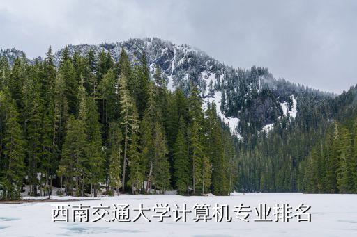  西南交通大學(xué)計算機(jī)專業(yè)排名