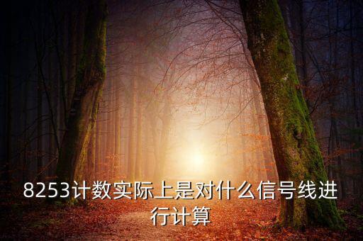 8253，8253芯片的介紹