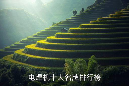 電焊機(jī)十大名牌排行榜