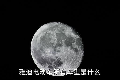 雅迪電動(dòng)車所有車型是什么