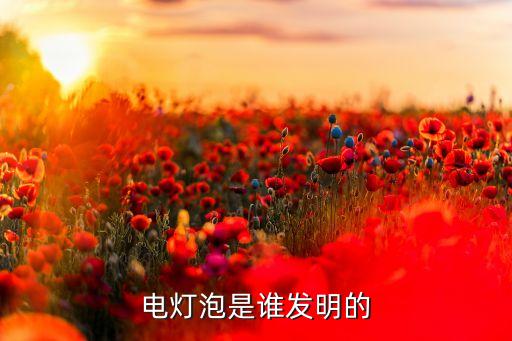 誰(shuí)發(fā)明了電燈泡，電燈泡是誰(shuí)發(fā)明的