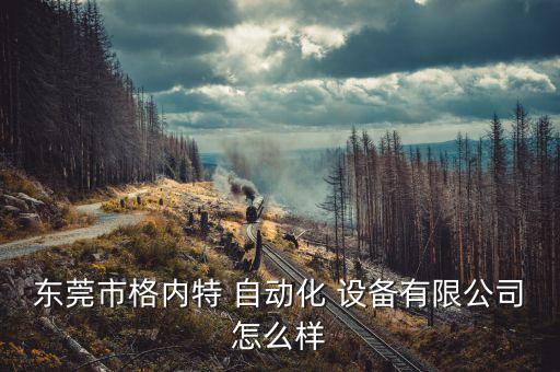東莞市格內特 自動化 設備有限公司怎么樣