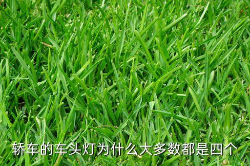 轎車的車頭燈為什么大多數(shù)都是四個(gè)