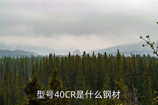 型號40CR是什么鋼材
