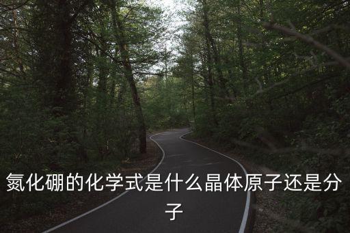 氮化硼的化學(xué)式是什么晶體原子還是分子