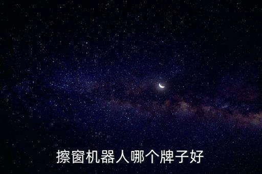 擦窗機(jī)器人哪個(gè)牌子好