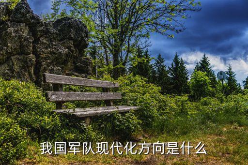 國防現(xiàn)代化，我國軍隊現(xiàn)代化方向是什么