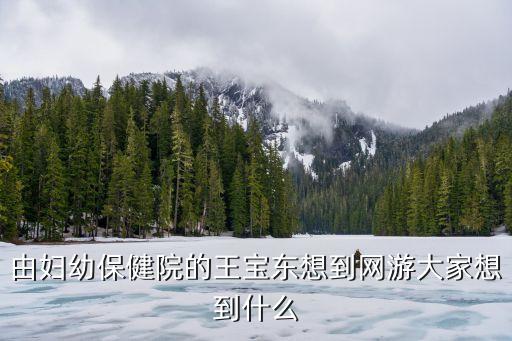 由婦幼保健院的王寶東想到網(wǎng)游大家想到什么