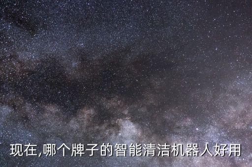 現(xiàn)在,哪個(gè)牌子的智能清潔機(jī)器人好用