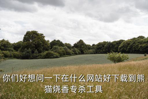 你們好想問一下在什么網(wǎng)站好下載到熊貓燒香專殺工具