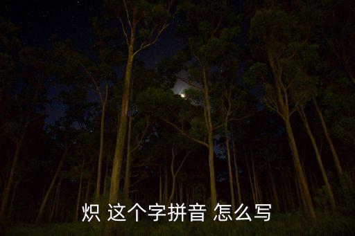 熾 這個(gè)字拼音 怎么寫(xiě)