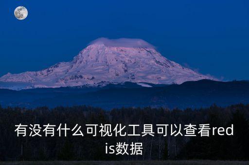 有沒有什么可視化工具可以查看redis數(shù)據(jù)