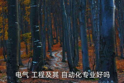  電氣 工程及其 自動(dòng)化專業(yè)好嗎