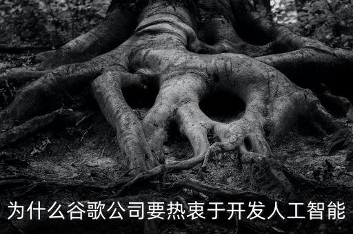 為什么谷歌公司要熱衷于開發(fā)人工智能